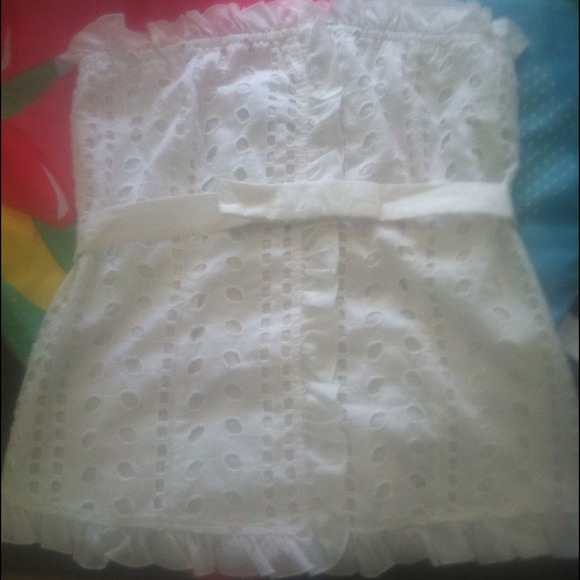 White tub top bought from Victoria secret