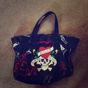 💚TRADED💚 Ed Hardy Tote Bag 💛TRADED💛