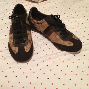 Size 8 1/2 authentic Coach shoes