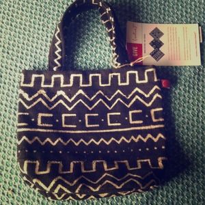 Brand new with tags ! Mud cloth bag <3
