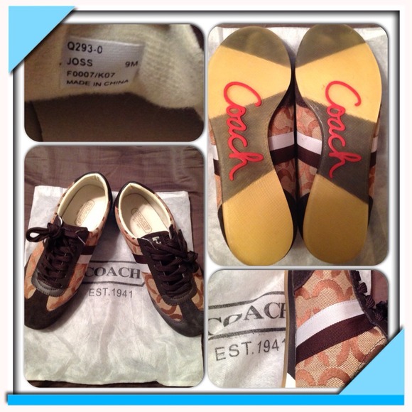 Coach "Joss" Sneakers, never worn!