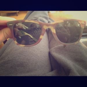 ❤❤TRADED❤❤ Camouflage Rayband Wayfarer AUTHENTIC