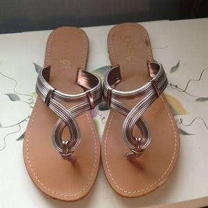 Bronze Sandals