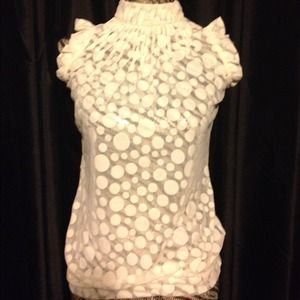 🚫🚫SOLD🚫🚫The Limited Off white sheer top