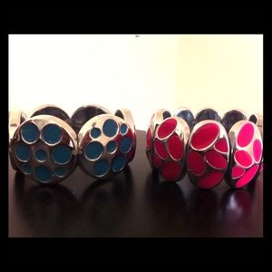 Pink and Blue bracelet