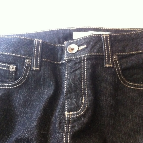 DKNY Jeans super dark washed. NWOT - Picture 2 of 3