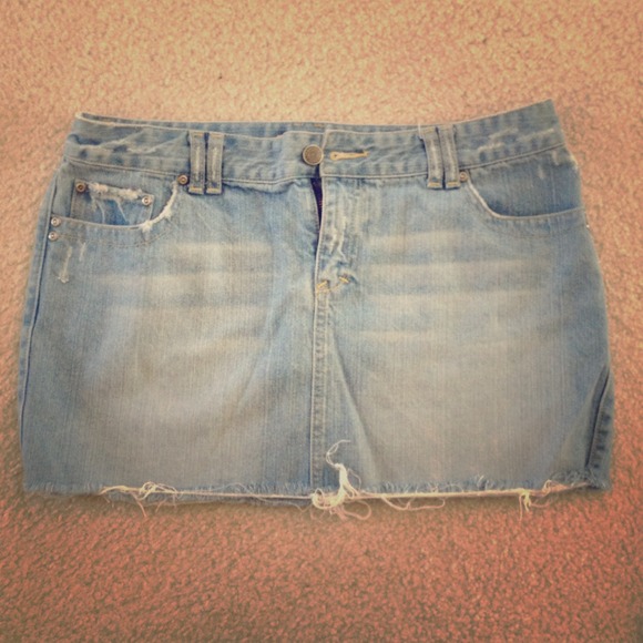 Aeropostale denim skirt!