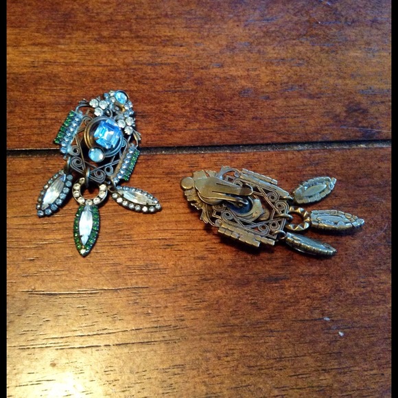 🌹Vintage Sorrelli ClipOn Earrings🌹SOLD - Picture 2 of 3
