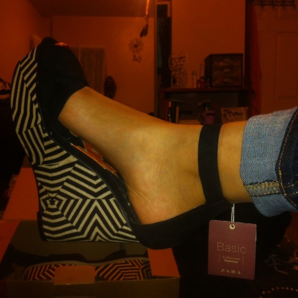Zara wedges size 6.5