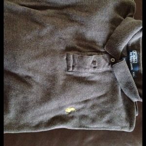 Polo men's long sleeve shirt on HOLD for Eddie!