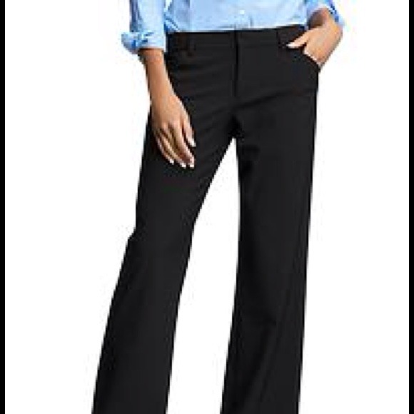 SOLD*****GAP Perfect Trouser 6 R Black