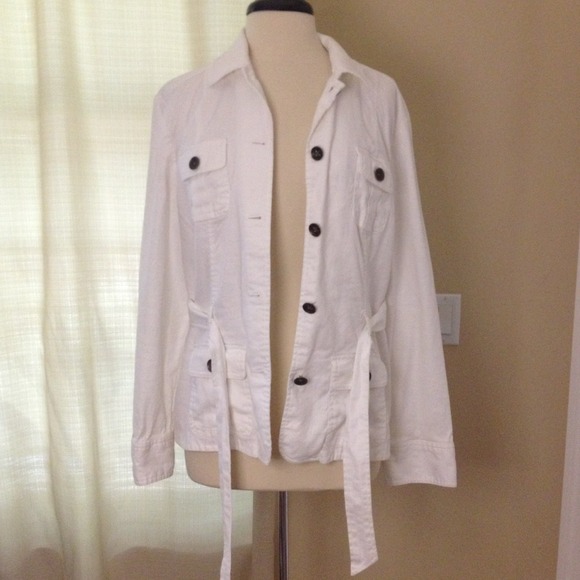 White NY&C Cargo Jacket!