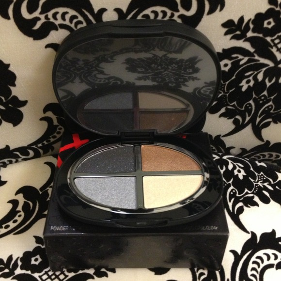 Hello kitty shimmering powder and eyeshadow set.