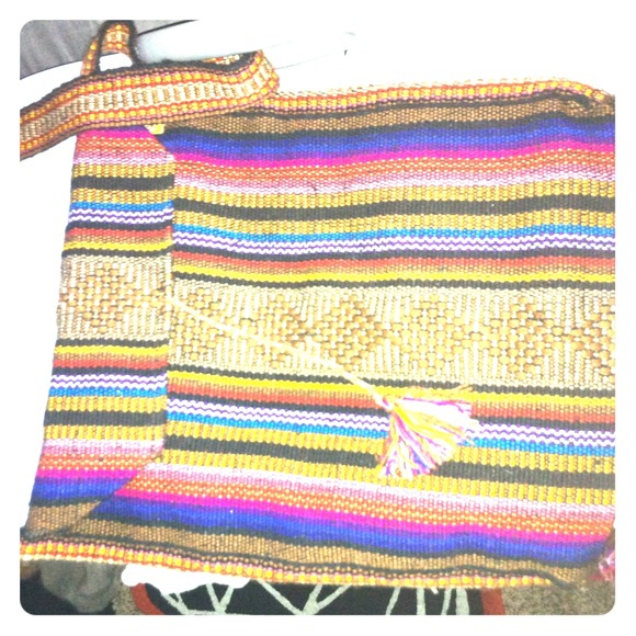 Hand stitched bag