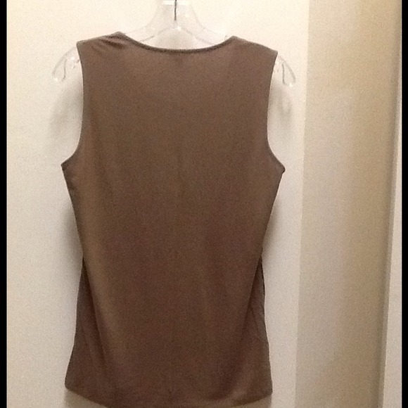 Brown and silver top - Picture 3 of 3