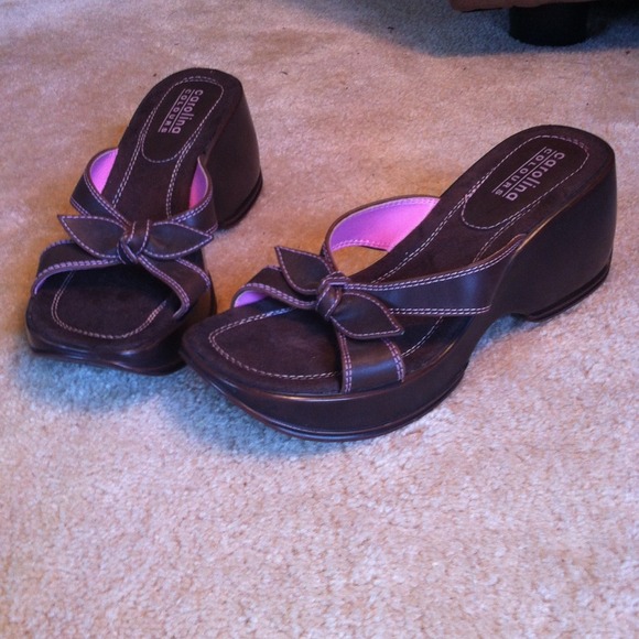 Brown shoes