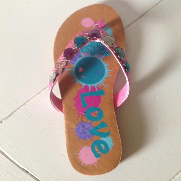 Toddler Girl Sandals size 6 - Picture 2 of 3