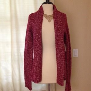 Gorgeous Cranberry Sweater!