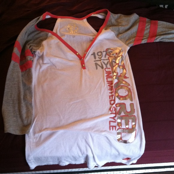 3/4 sleeve echo shirt