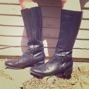 Black Riding Boots