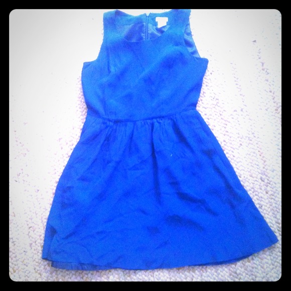 SOLD IN BUNDLE J Crew flowy navy dress Size 0