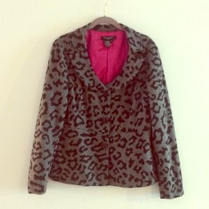 ⚡SOLD⚡Cheetah Print Blazer