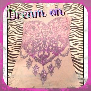 BNWT light grey racerback tank top Sz. S