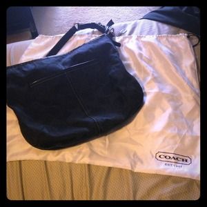 Coach hobo bag with dust bag