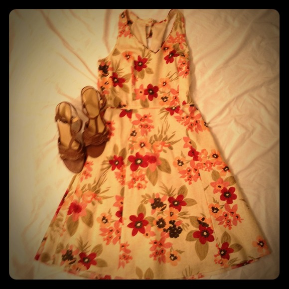 LOFT floral dress
