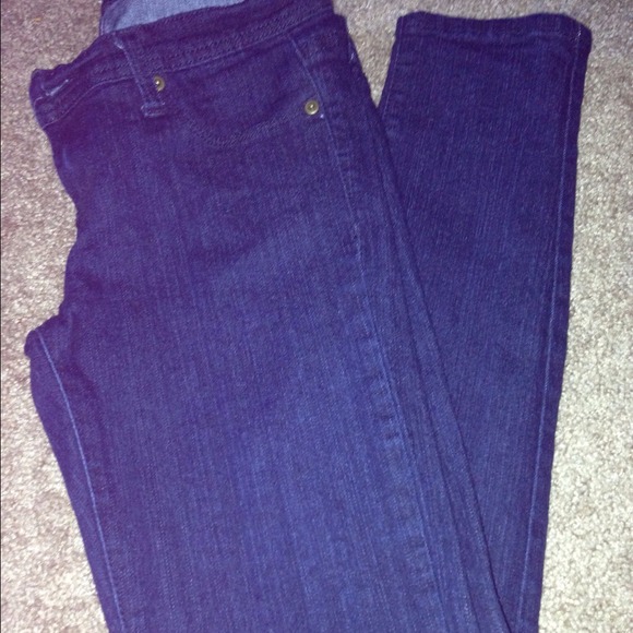 Skinny navy jeans. - Picture 2 of 2