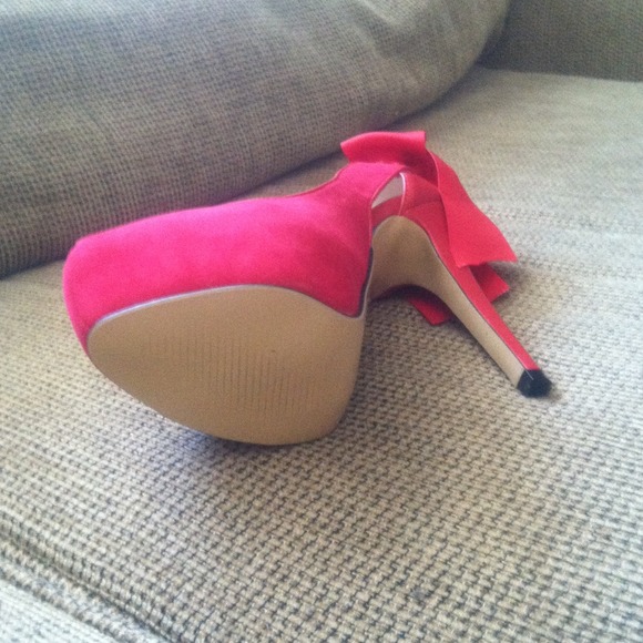 🎀Bundled 🎀❗Red pumps with bows - Picture 4 of 4