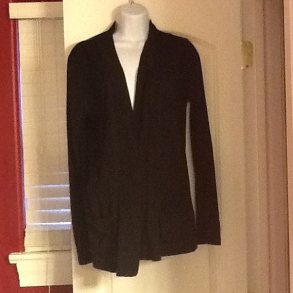 J.Crew Black Cotton Cardigan