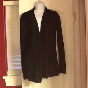 J.Crew Black Cotton Cardigan