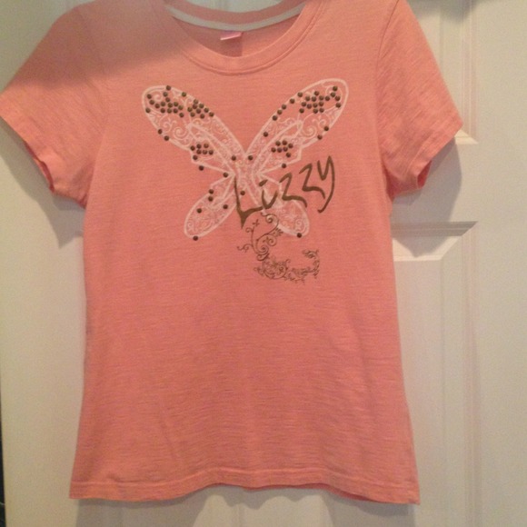 Cute peach tee