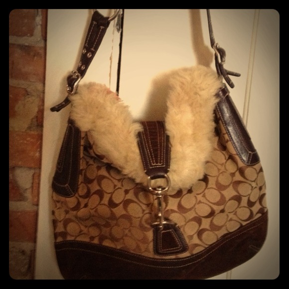 Authentic coach purse  large bag