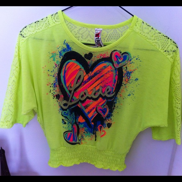 ✋Sold✋ Bright yellow little girls top & tank