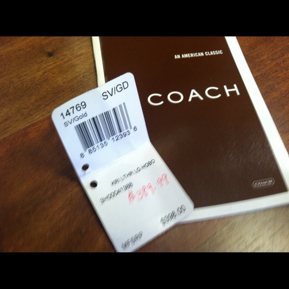 🔖SOLD🔖COACH Kristin Convertible Hobo ~ Metallic - Picture 3 of 4