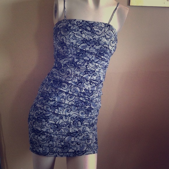 Black&White Floral Dress
