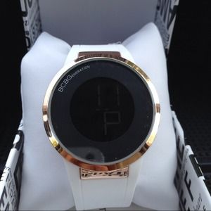 SOLD!!!!  BCBG White Watch