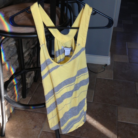 ❌Sold! Yellow and grey tank