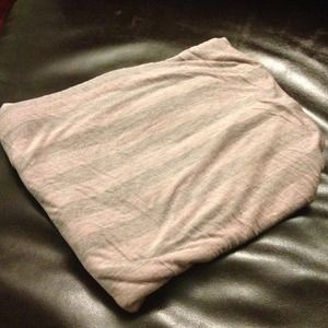 Purple Striped Banana Republic scarf