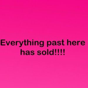 Sold items !!