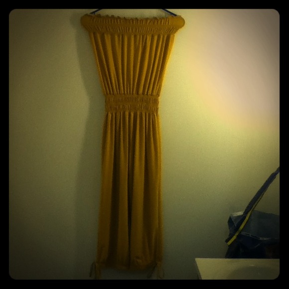 Yellow romper