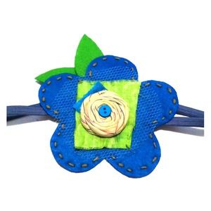 5" Felt Flower handmade headband