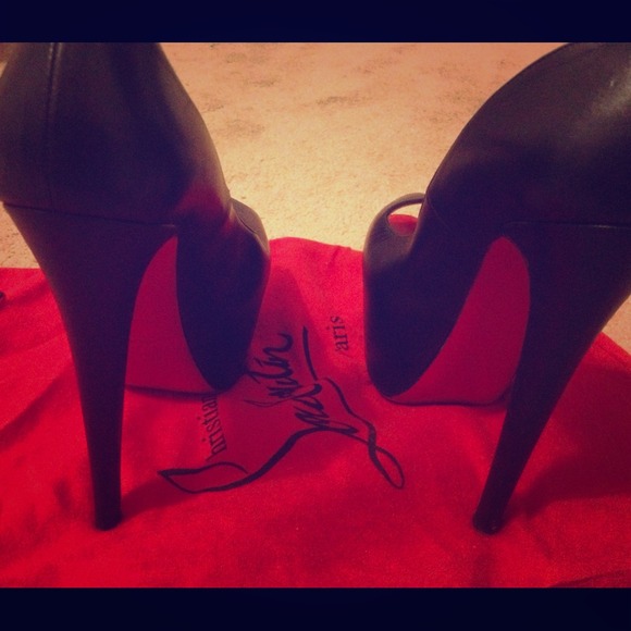 *Christian Louboutin peeps 160 size 36*- SOLD