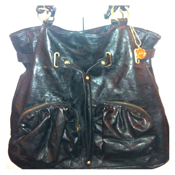 Big Buddha faux leather bag