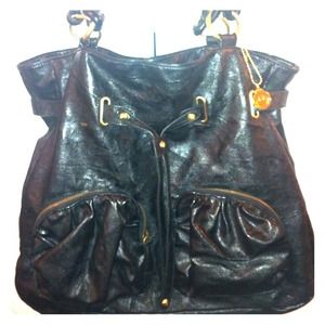 Big Buddha faux leather bag