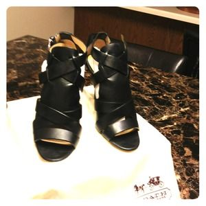 Coach heel's only worn once.