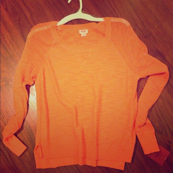 Orange sweater