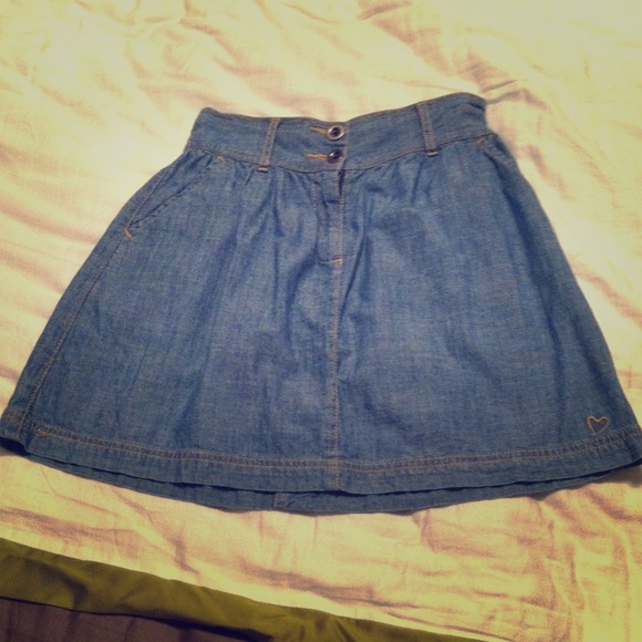 Denim skirt light weight